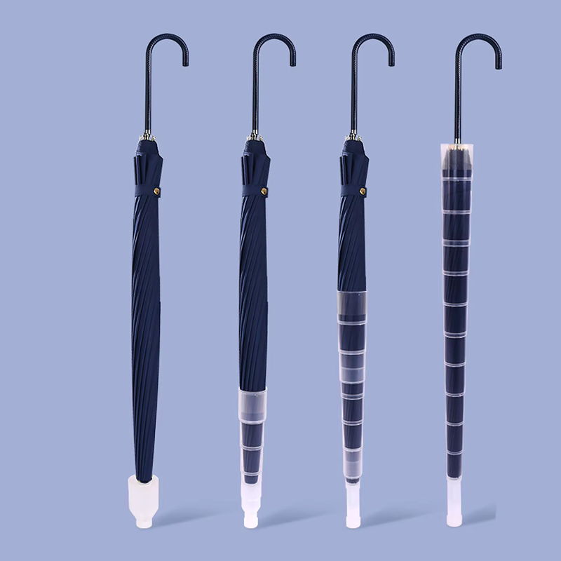 Transparent suspension umbrella stand