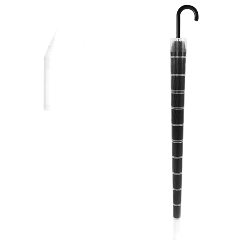 Transparent suspension umbrella stand