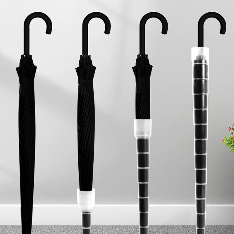 Transparent suspension umbrella stand