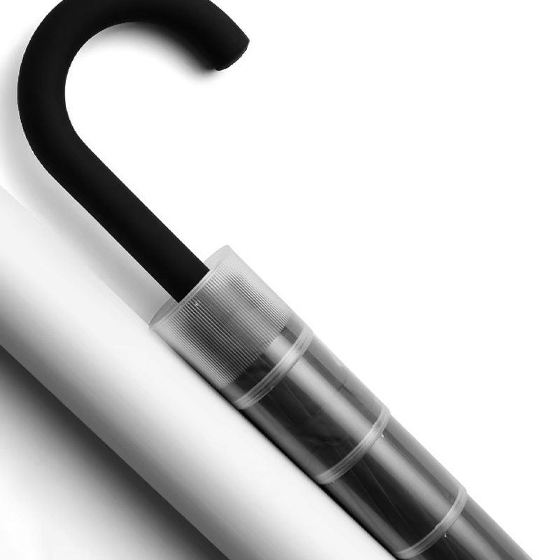 Transparent suspension umbrella stand