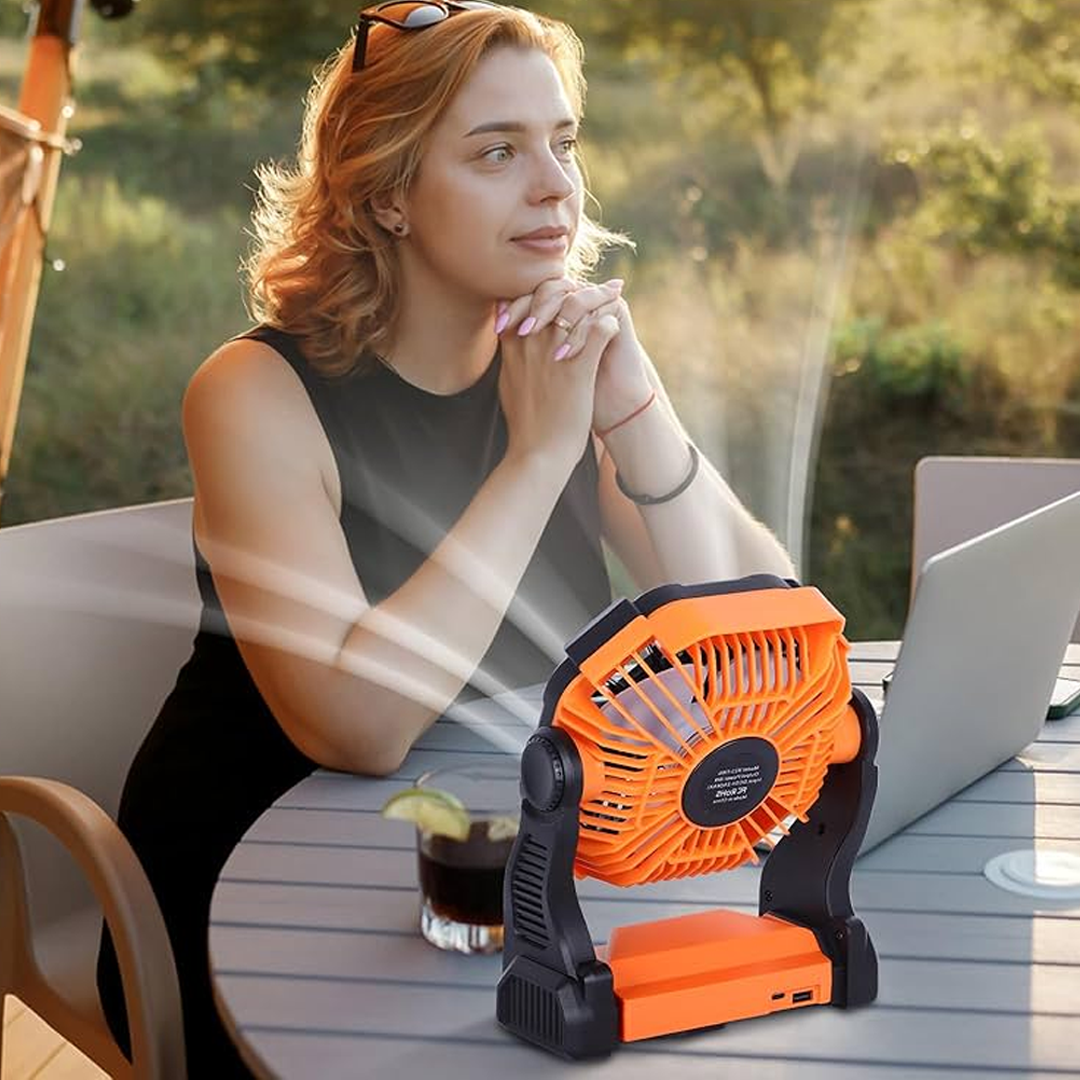 Rechargeable Portable Camping Fan