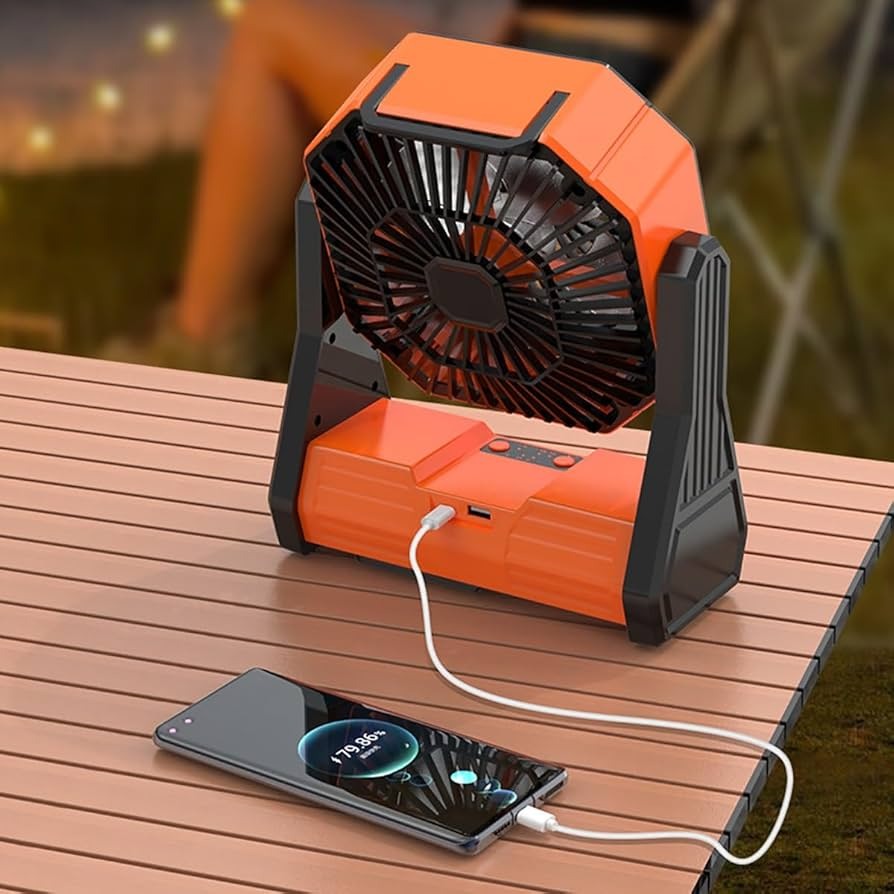 Rechargeable Portable Camping Fan