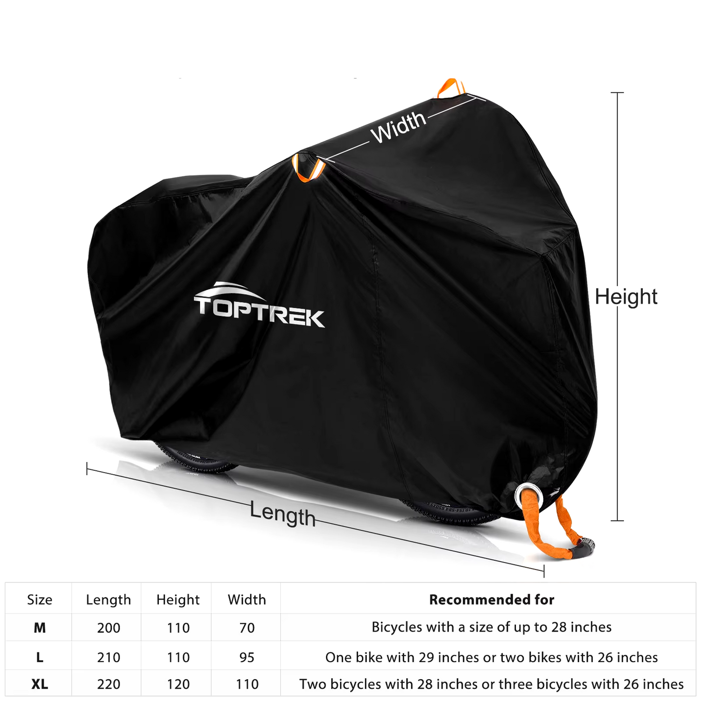 Toptrek Bike Cover