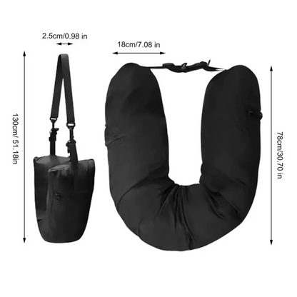 Fillable Travel Neck Pillow